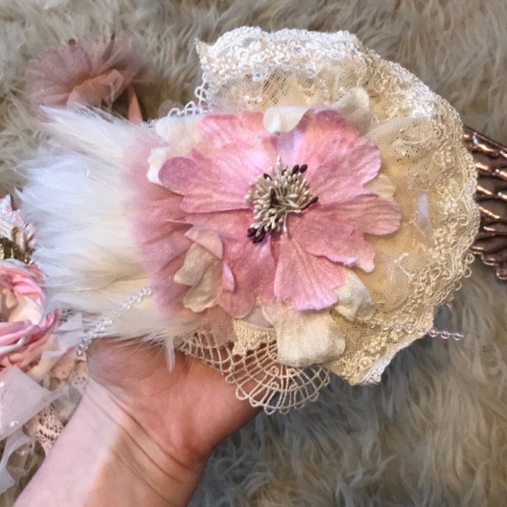 Frilly frock head bands